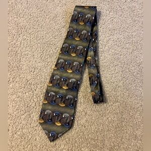 Stylish Geometric Men's Tie in Multicolor